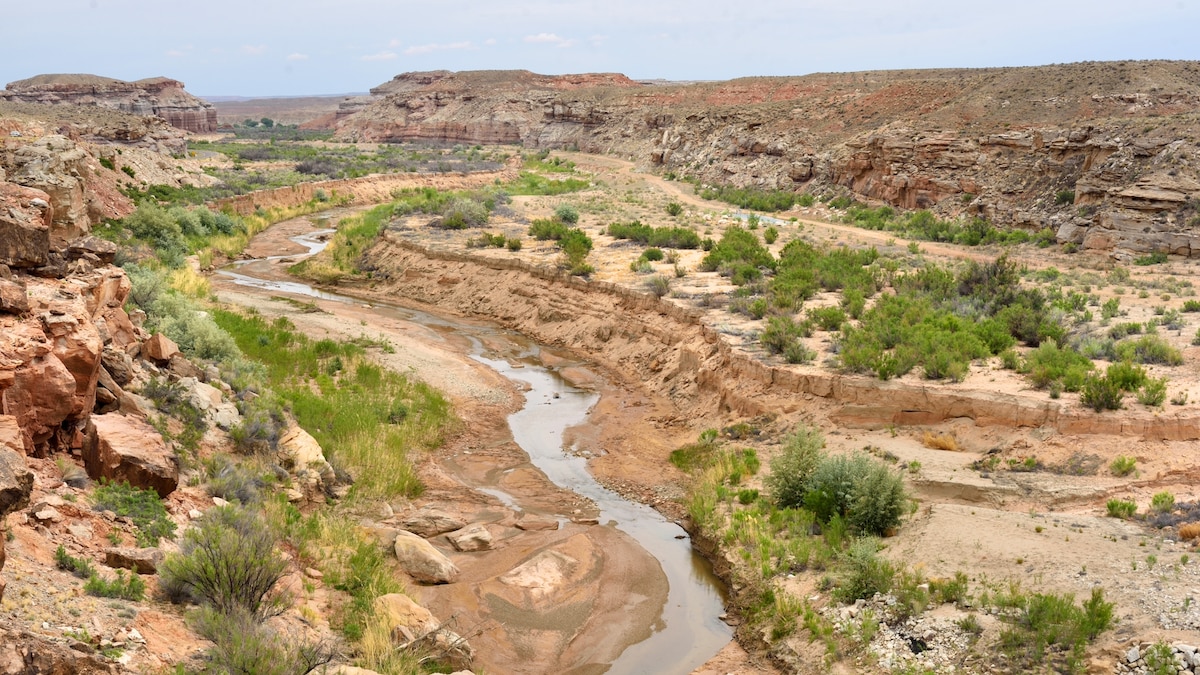 Fremont River in Utah, the lead image for National Geographic's Rainmaker feature